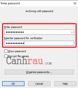 Cách đặt mật khẩu cho thư mục hình 5