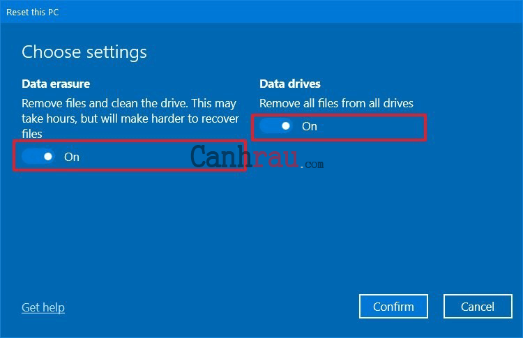 Cách reset máy tính trên Windows 10 hình 11