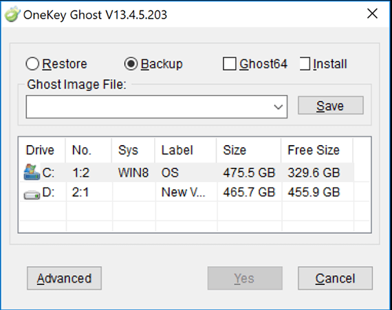Cách tạo file Ghost win 10 bằng Onekey Ghost dễ dàng 2