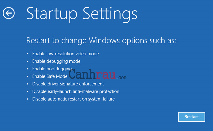 Cách vào safe mode Windows 10 hình 5