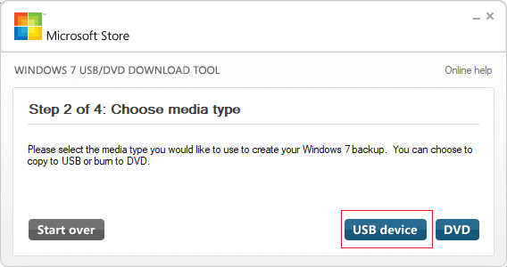 Sử dụng Windows USB/DVD Download Tool tạo USB Boot Windows 10 2