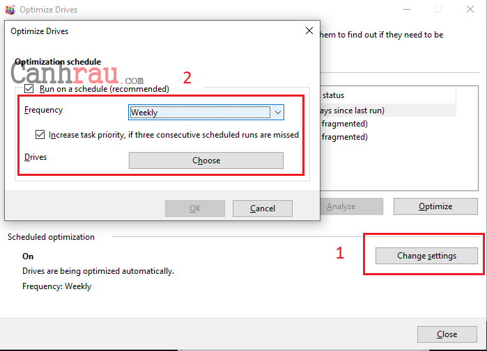 chống phân mảnh ổ cứng Windows 10 hình 6 chống phân mảnh ổ cứng Windows 10 hình 6