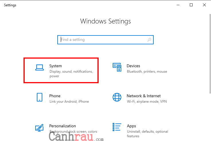 Tắt chế độ ngủ khi bật Windows 10/7 Màn hình Hình 1