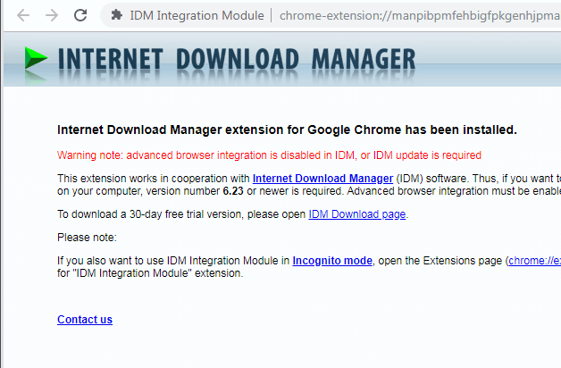 Thêm IDM vào Chrome bị lỗi hình 4
