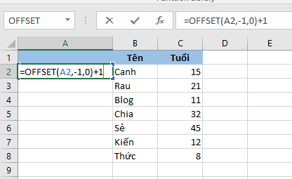 Hướng dẫn đánh số thứ tự tự động trong Excel hình 12