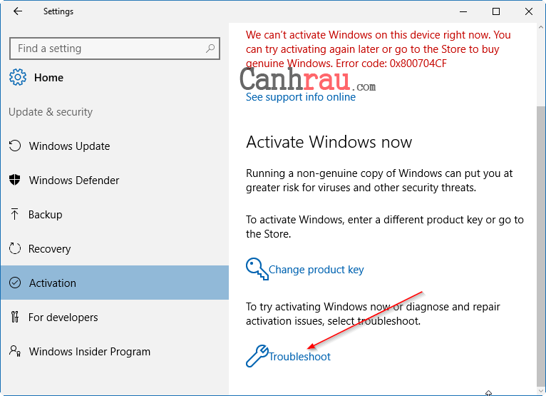 Cách sửa lỗi your windows license will expire soon hình 6