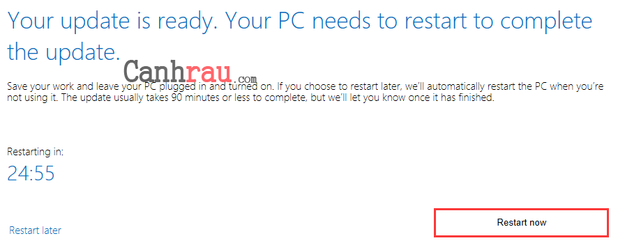 Cách update Windows 10 bằng Windows update assistant hình 5