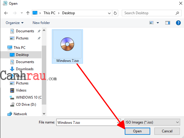 Cách cài lại Windows 7 bằng USB Hình 2