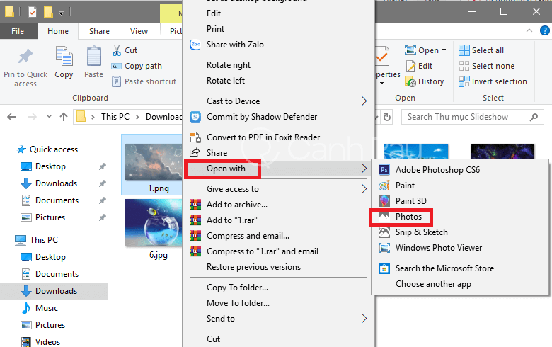 Cách thay đổi hình nền máy tính Windows 10 hình 15
