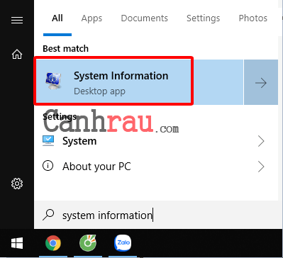 Cách xem phiên bản Windows 10 hiện tại trên máy tính hình 3