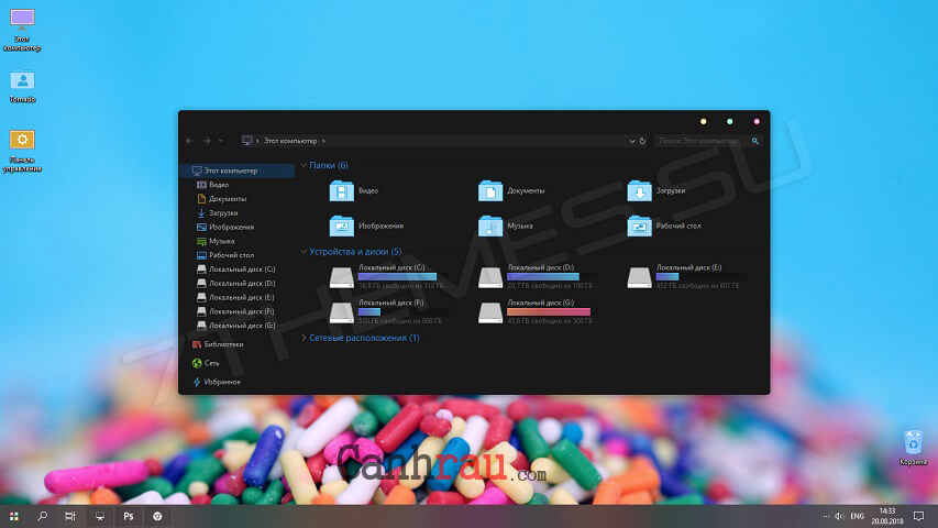 Theme đẹp cho Windows 10 năm 2020 hình 5