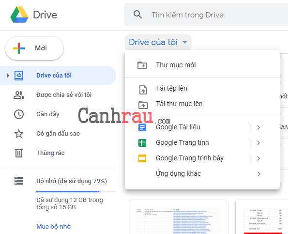 Cách sử dụng Google Drive hình 2