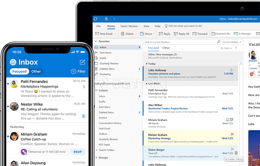 Phần mềm Microsoft Outlook là gì hình 2
