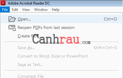 Cách chỉnh sửa file PDF hình 1