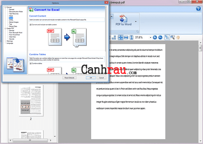 Phần mềm chuyển file PDF sang Word hình 7