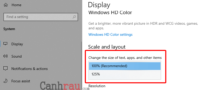 Cách chỉnh thanh Taskbar trong Windows 10 hình 8