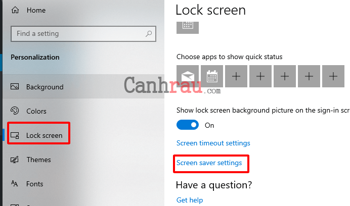 Cách khóa nhanh màn hình máy tính Windows 10 không sử dụng hình 3