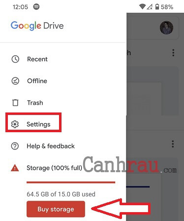 Cách mua thêm dung lượng cho Google Drive mới nhất hình 2