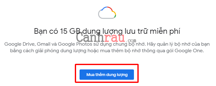 Cách mua thêm dung lượng cho Google Drive mới nhất hình 8