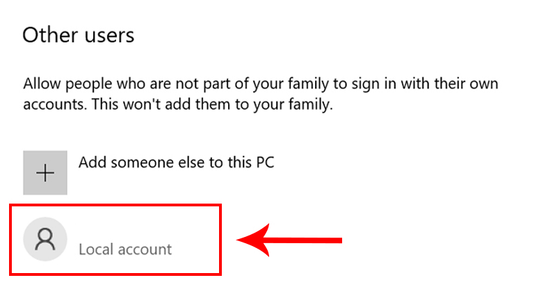 Cách tạo User trong Windows 10 hình 4