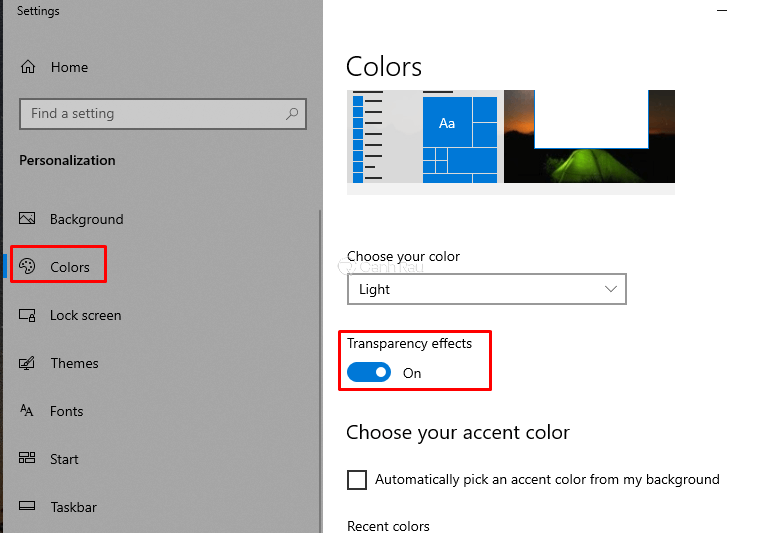 Cách tùy chỉnh thanh tác vụ trên Windows 10 Hình 10