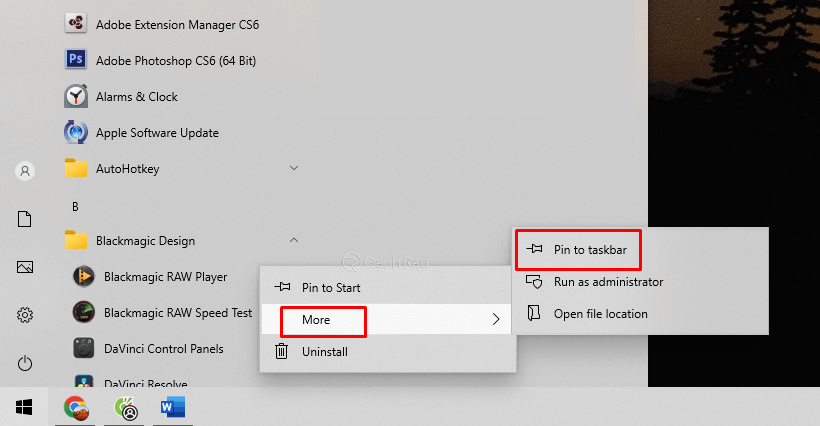 Cách chỉnh thanh Taskbar trên Windows 10 hình 12