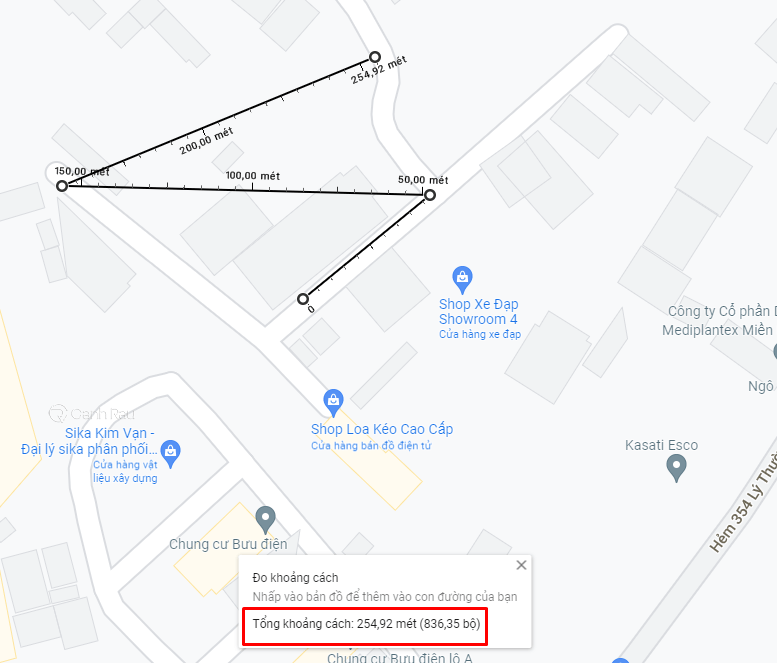 Hướng dẫn cách đo khoảng cách trên Google Map hình 4