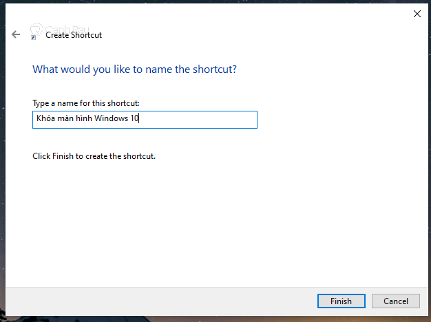 Hướng dẫn cách khóa màn hình máy tính Windows 10 6