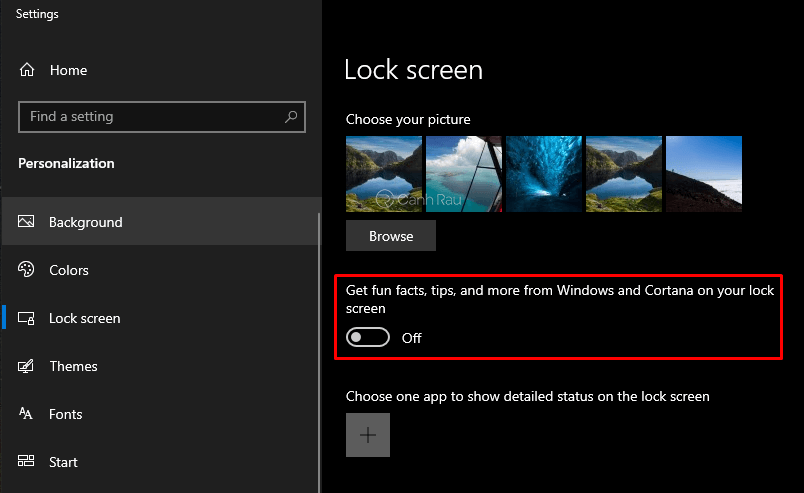 Hướng dẫn cách tắt thông báo trên Windows 10 trong hình 10
