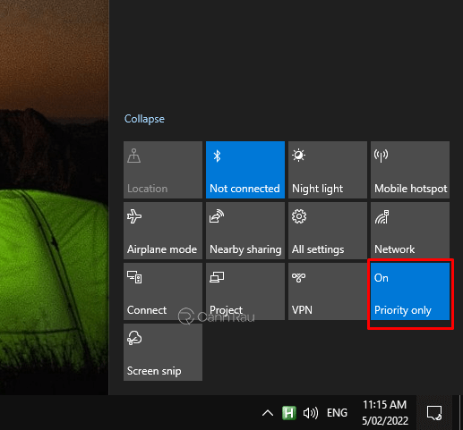 Hình 6 Hướng dẫn cách tắt thông báo Windows 10