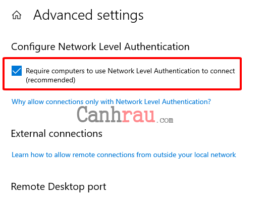 Hướng dẫn sử dụng Remote Desktop Connection trên Windows 10 Hình 4