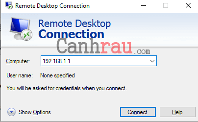 Hướng dẫn sử dụng Remote Desktop Connection trên Windows 10 Hình 9