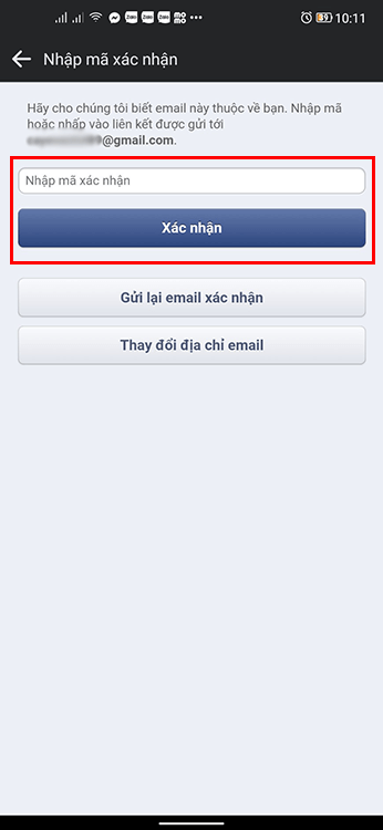 Hướng dẫn cách đổi email hình 11 trên Facebook