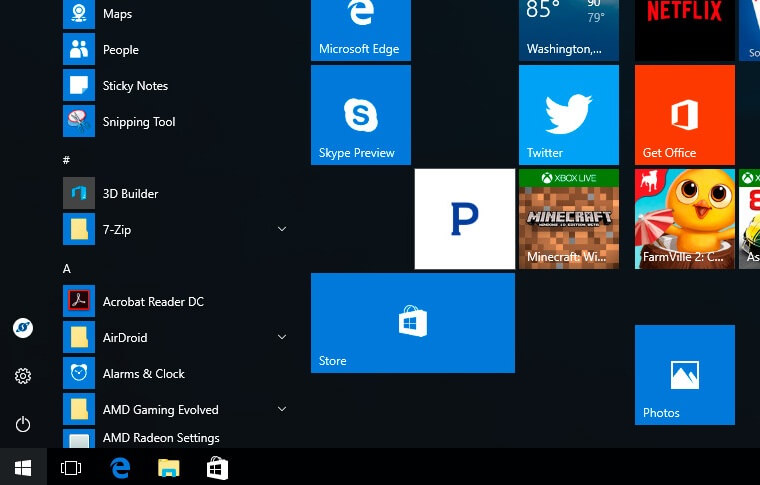 So sánh Windows 10 và Windows 7 hình 1