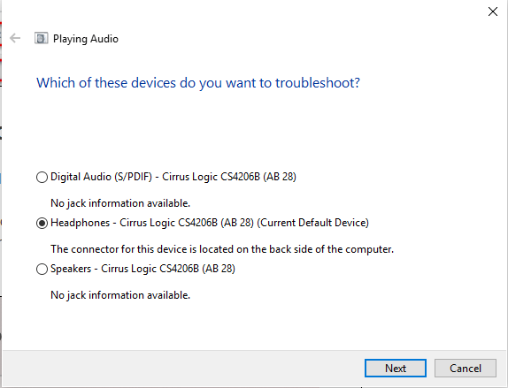Sửa lỗi máy tính bị mất âm thanh trên Windows 10 hình 9