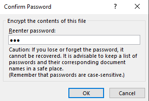 Cách khóa file Excel bằng cách đật mật khẩu hình 3