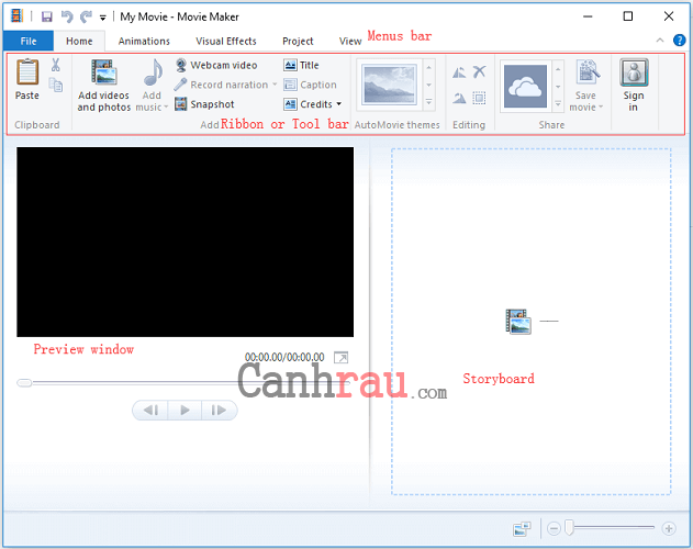 Cách làm video từ ảnh hình 11