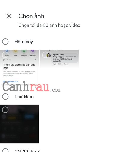 Cách làm video từ ảnh hình 7