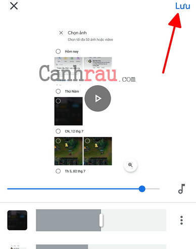 Cách làm video từ ảnh hình 9