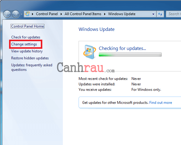 Cách tắt update Windows 8 và 7 vĩnh viễn hình 3
