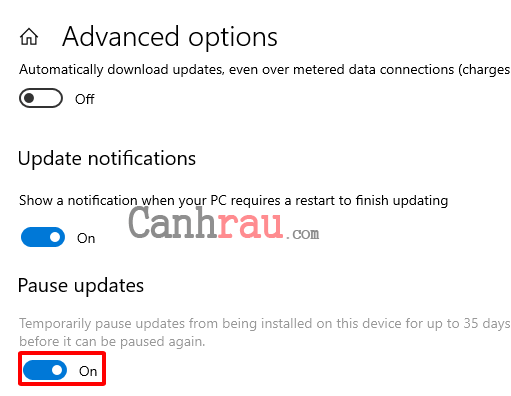 Cách tắt Windows Update trên Windows 10 hình 4