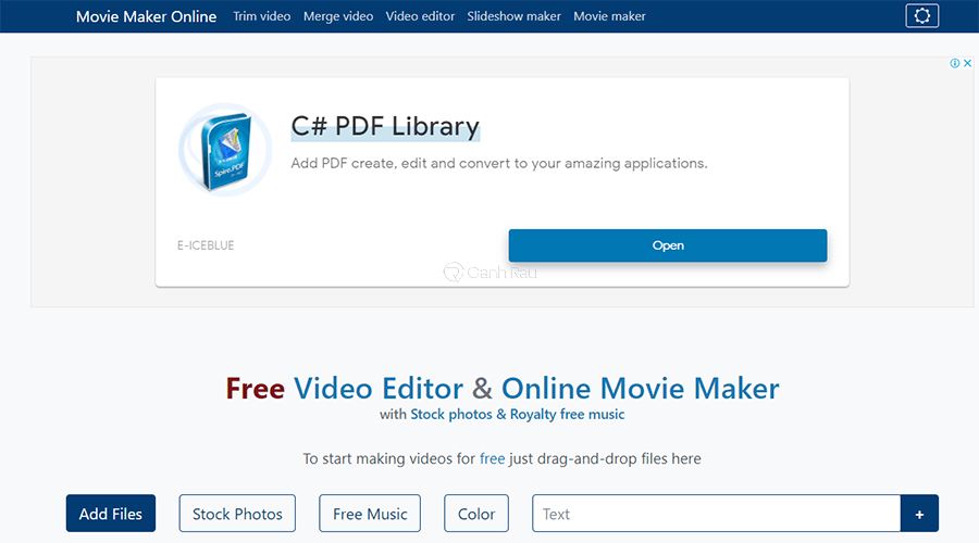 Top phần mềm edit video online trực tuyến hình 4