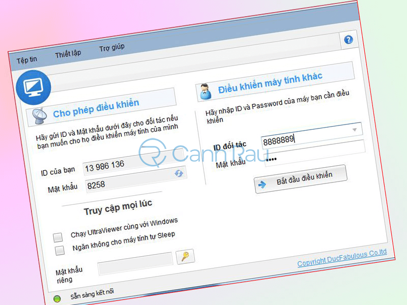 Các phần mềm điều khiển máy tính từ xa hình 13