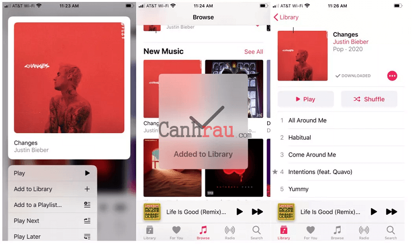 Hình 3 Cách sao chép nhạc vào iPhone mà không cần iTunes