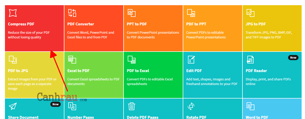 Cách nén file giảm dung lượng file PDF 4