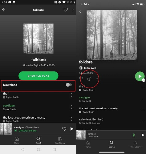 Cách tải nhạc trên Spotify về máy tính và điện thoại hình 2