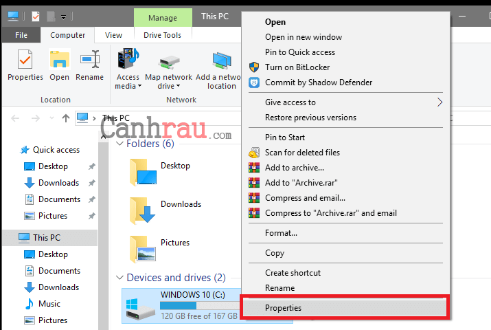 Cách xóa thư mục Windows old trong Windows 10 hình 3