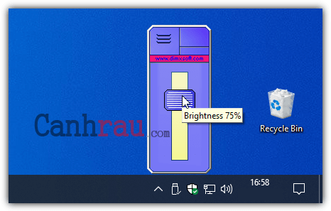 Phần mềm chỉnh độ sáng màn hình máy tính laptop hình 7