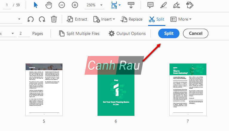 Cách cắt file trong PDF hình 2
