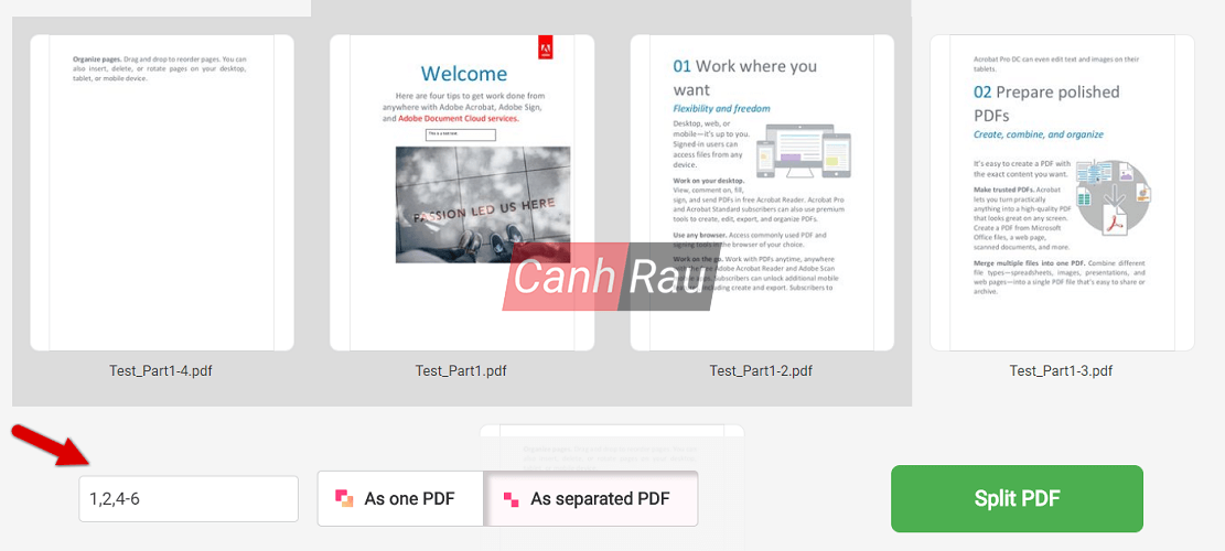 Cách cắt file trong PDF hình 9